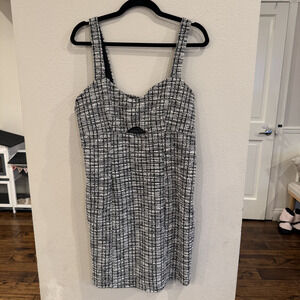 Madden NYC Black Beauty Boucle Dress XL